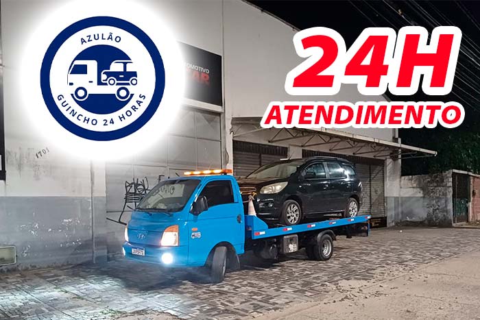 Imagem intro azulão guincho 24 hs