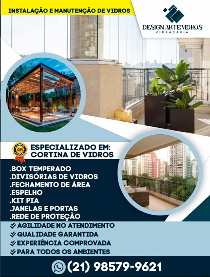 Imagem intro design arte vidros