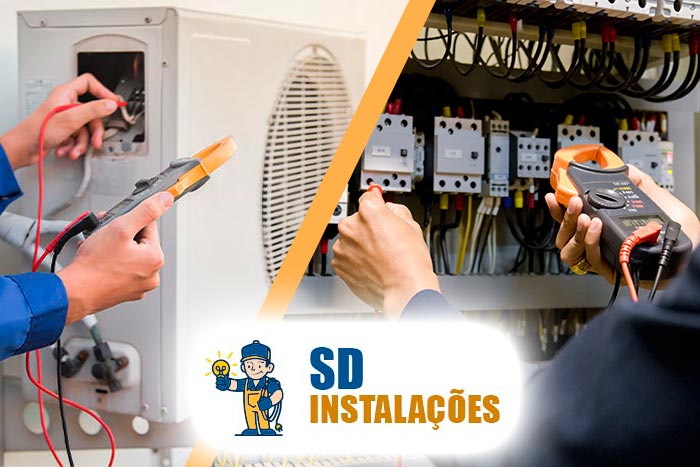 Imagem sd instalações elétricas eletricista profissional